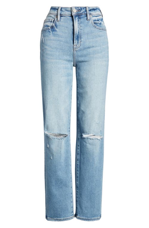 Hidden Jeans Ripped High Waist Dad Jeans In Medium Wash | ModeSens