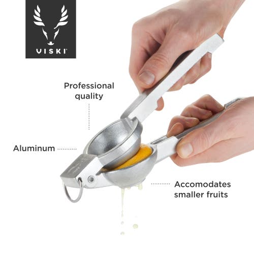Viski Professional Professional Citrus Juicer In Silver