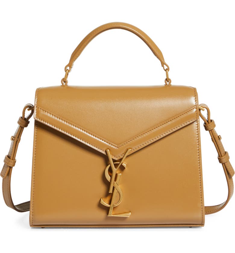 Saint Laurent Mini Cassandra Leather Top Handle Bag | Nordstrom