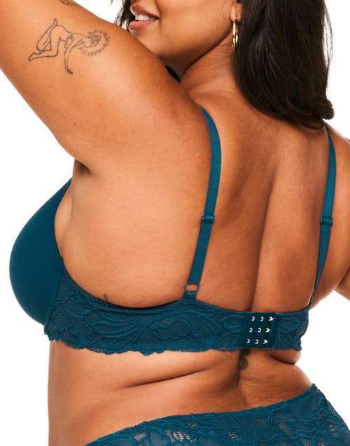 Shop Adore Me Teagan Contour Full Coverage Bra In Dark Green