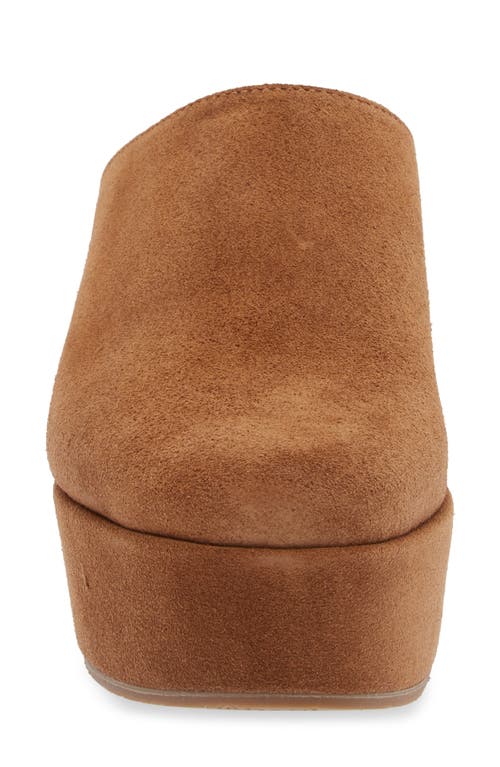 Cordani Jules Platform Mule In Clove Suede