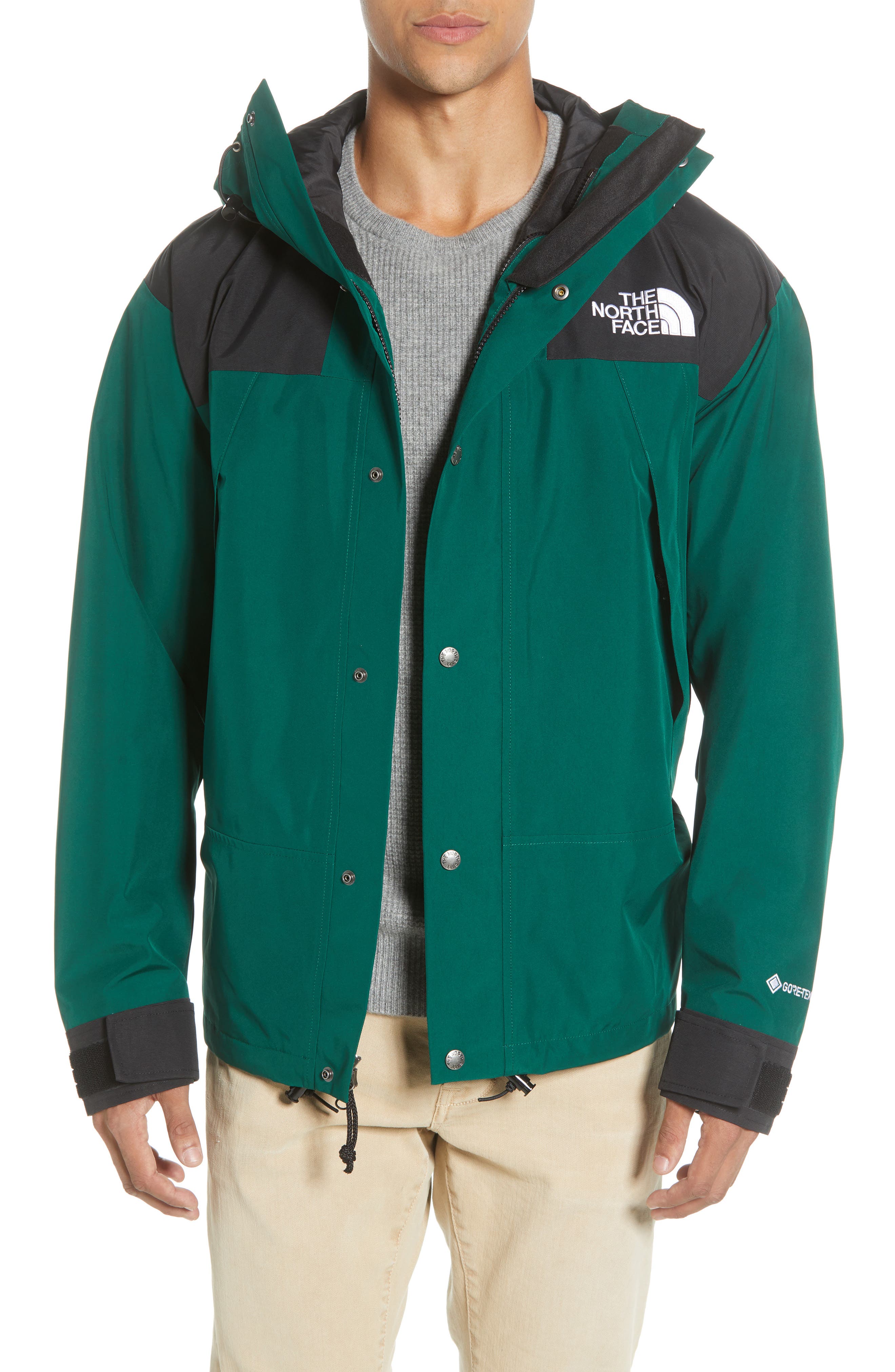 the north face mountain jacket green