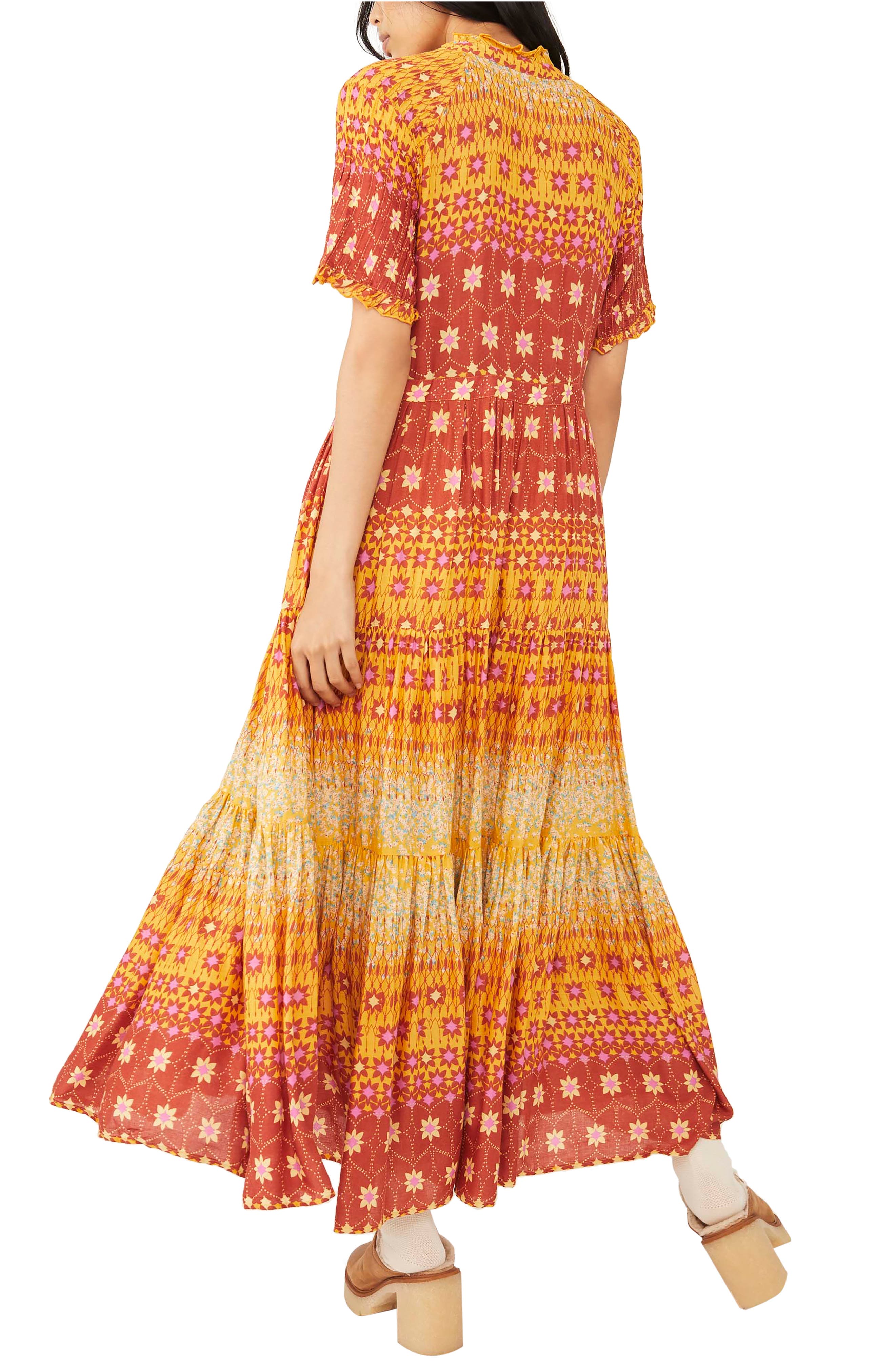 yellow maxi dress nordstrom