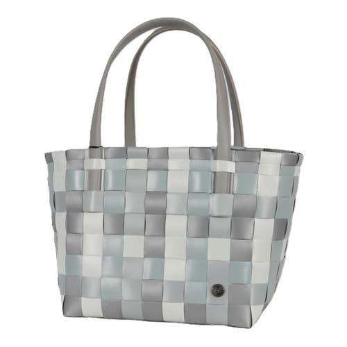 Shop Handed By Color Block Recycled Tote Bag In Elephant Mix