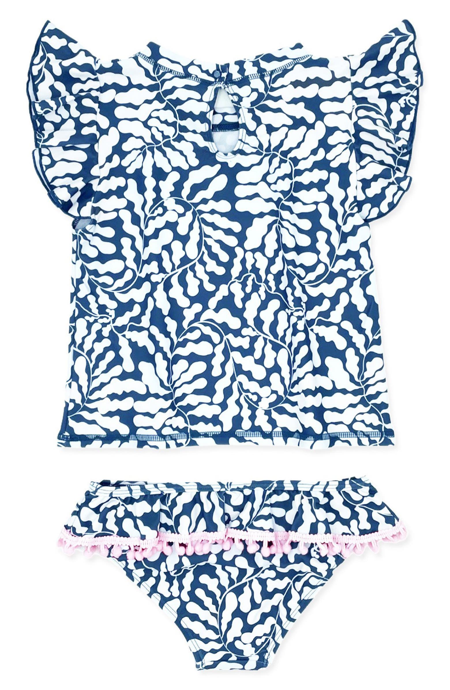 White and gold christmas trees are 2022's trendiest style Feather 4 Arrow Kids' Seashell Two-Piece Swimsuit | Nordstrom