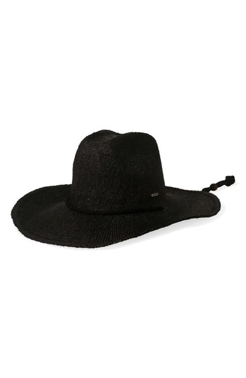 Austin Straw Cowboy Hat in Black