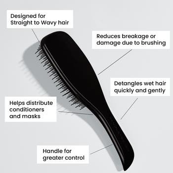 Tangle Teezer | The Ultimate Detangler Hairbrush for Wet Hair | Elimates  Knots & Reduces Breakage (Ultimate Detangler, Apricot Blaze)