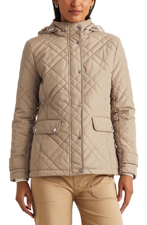 Quilted Jacket - Light taupe - Ladies