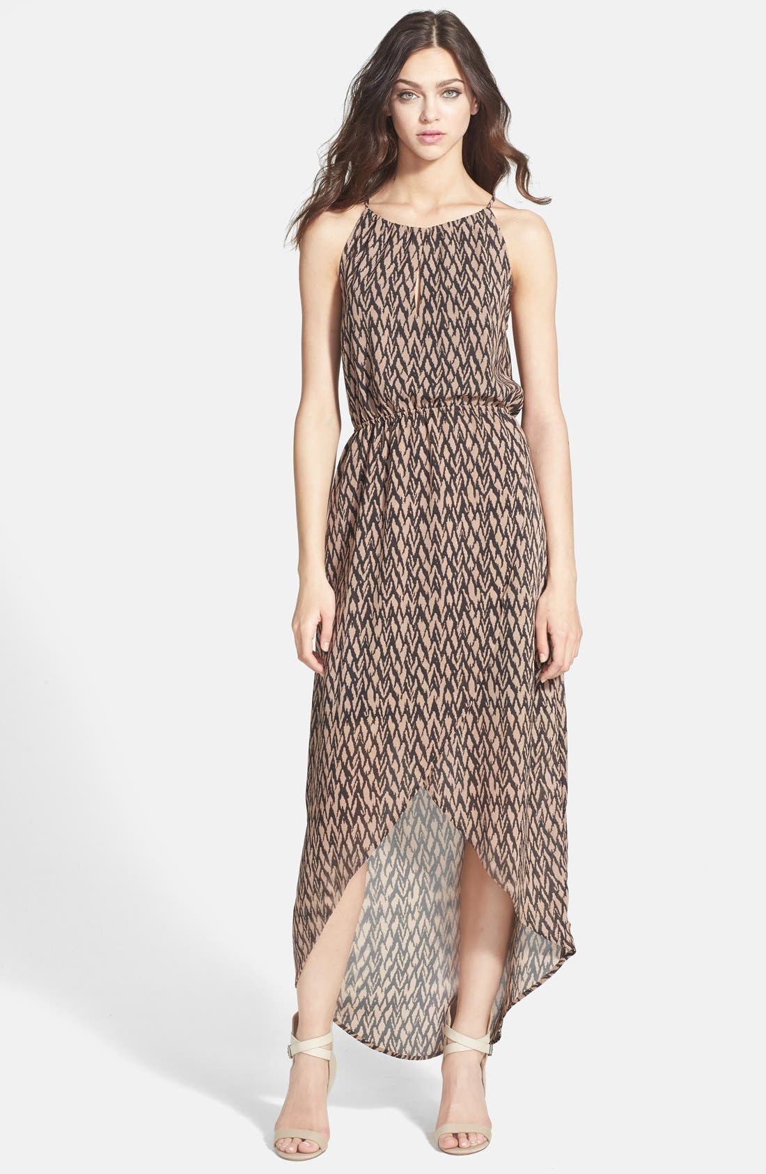 Sanctuary 'Cape Town' Print Faux Wrap Maxi Dress Nordstrom
