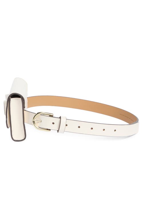 Shop Kate Spade New York Bow Belt Bag In Parchment