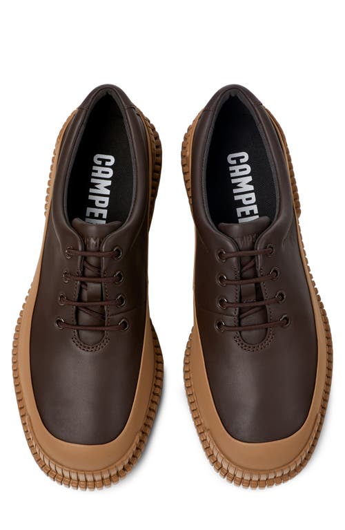 Shop Camper Pix Derby In Dark Brown And Tan