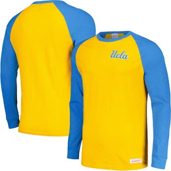 Men's Mitchell & Ness Light Blue UCLA Bruins Legendary Raglan Pullover  Hoodie