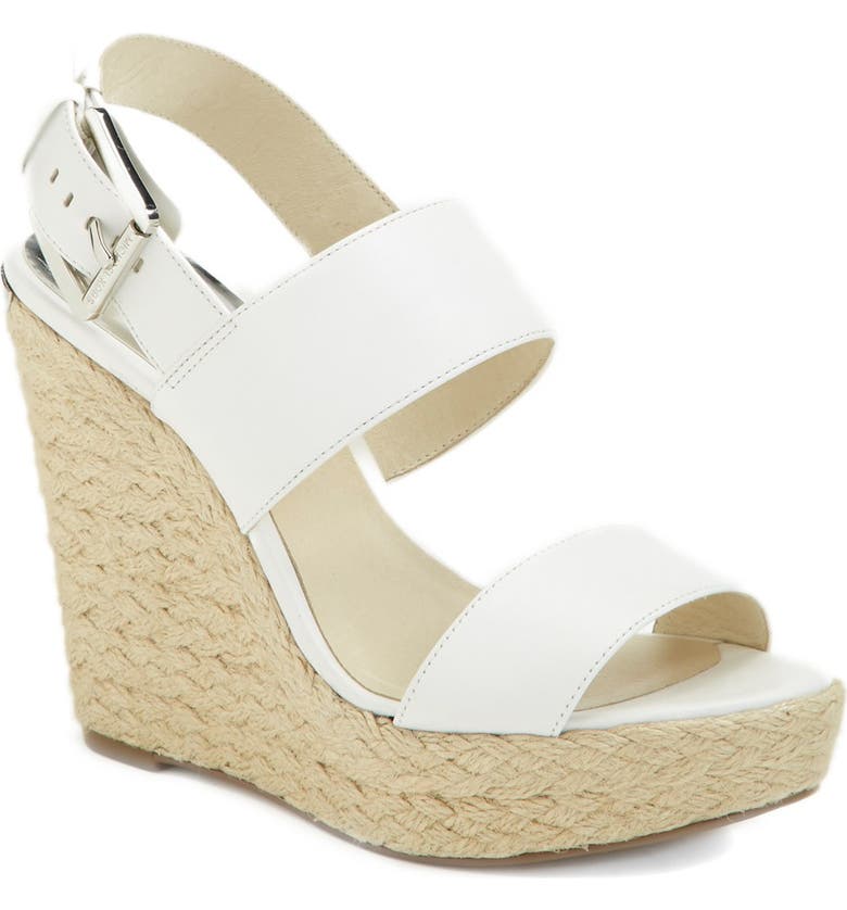 många stilar snygga skor stort urval av MICHAEL Michael Kors 'Posey' Espadrille Wedge Sandal (Women ... många stilar snygga skor stort urval av MICHAEL Michael Kors 'Posey' Espadrille Wedge Sandal (Women ...