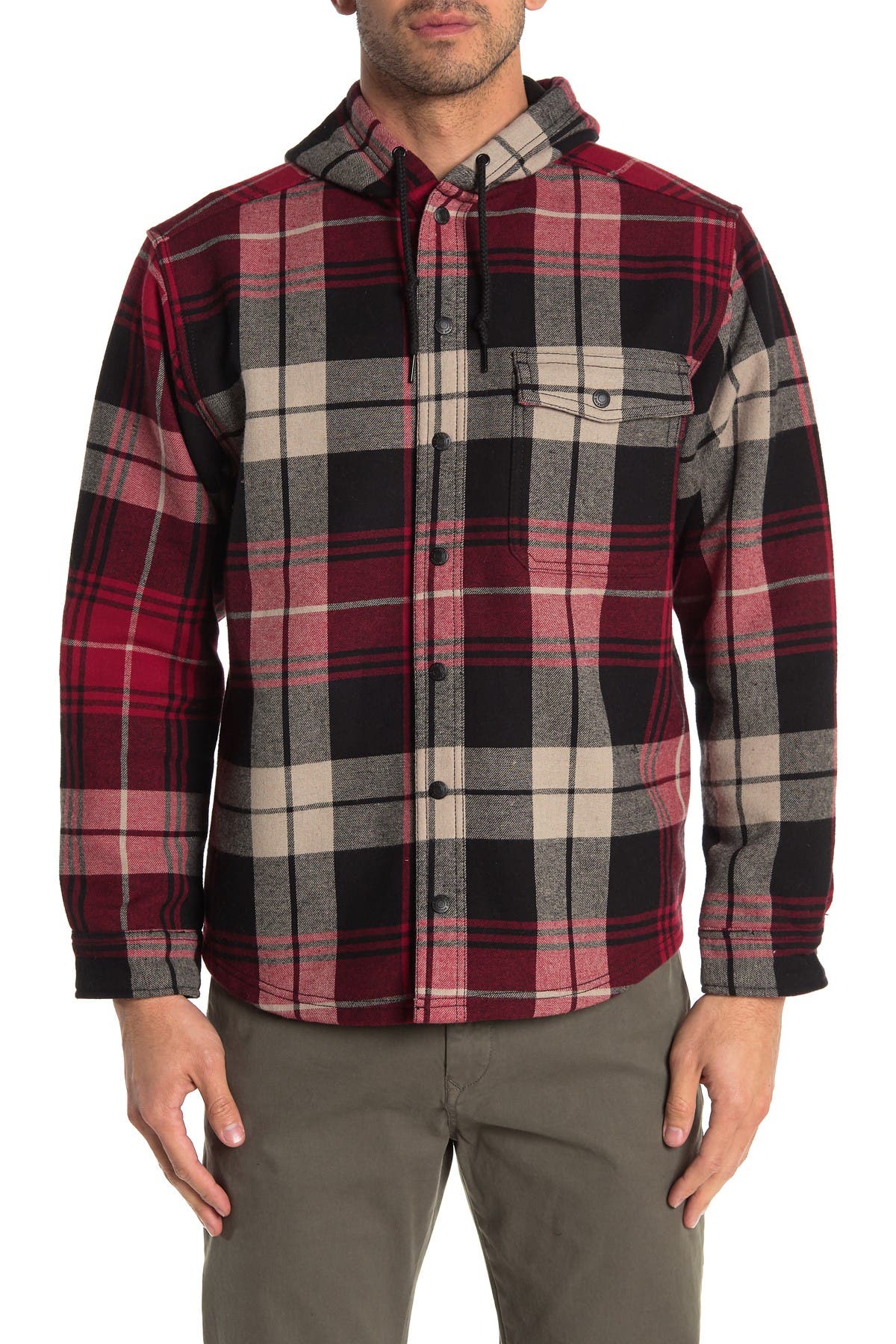 wolverine lined flannel shirt