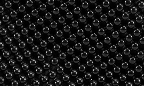 Jessica Mcclintock Logan Beaded Handbag In 08n-black