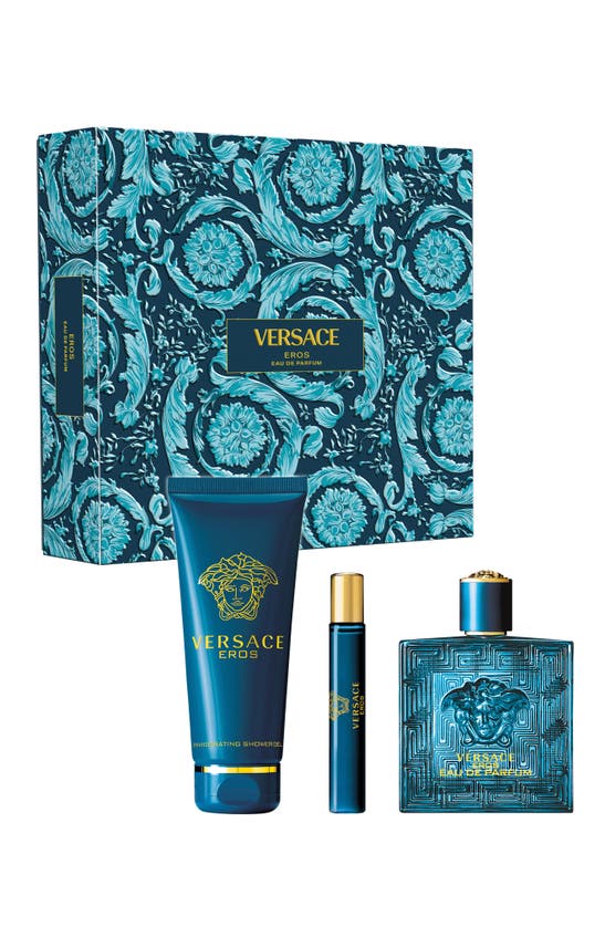 Shop Versace Eros Eau De Parfum Gift Set $170 Value