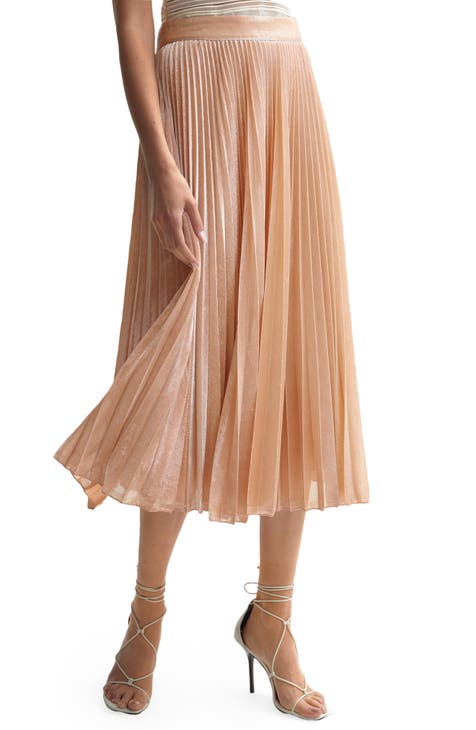 Pleated Midi Skirts Nordstrom 7039