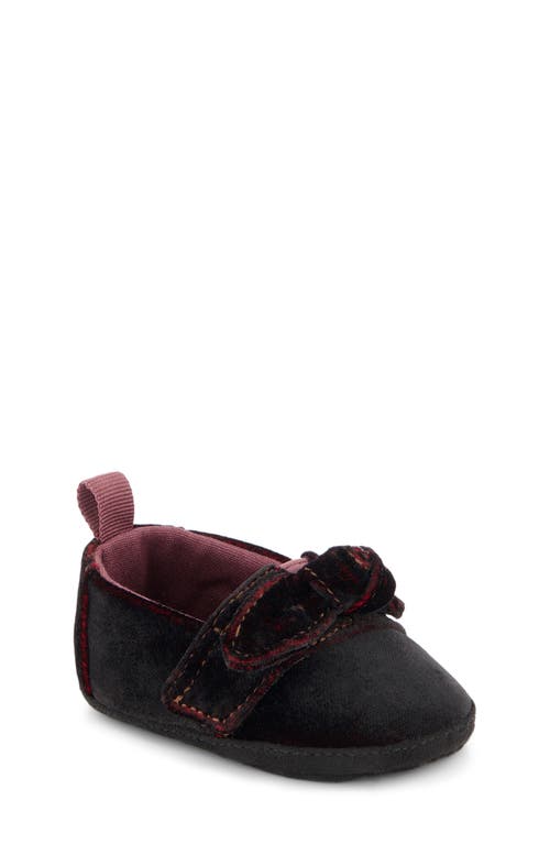 Shop Toms Alpargata Crib Shoe In Dark Purple