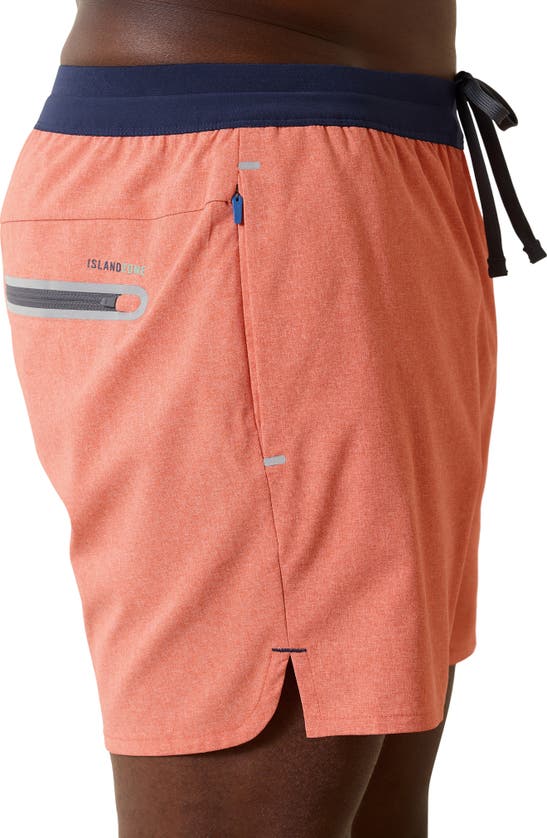 Tommy Bahama Maui Breaker Swim Trunks In Mango Tango