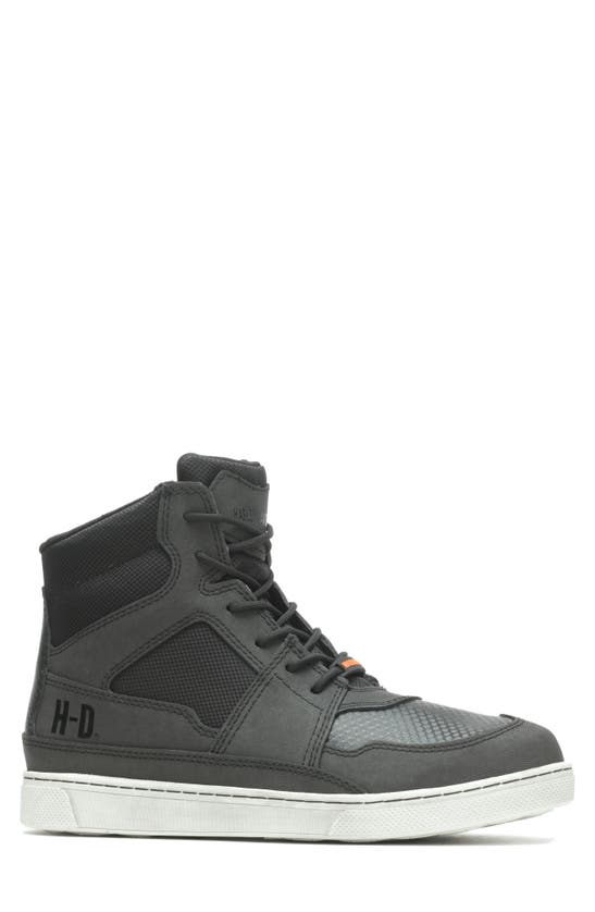 Harley Davidson Eagleson Waterproof High Top Sneaker In Black ModeSens