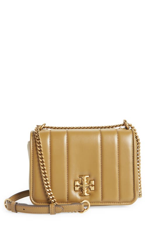 Tory Burch Kira Chain Shoulder Bag in Toasted Sesame /Rolled Gold at Nordstrom