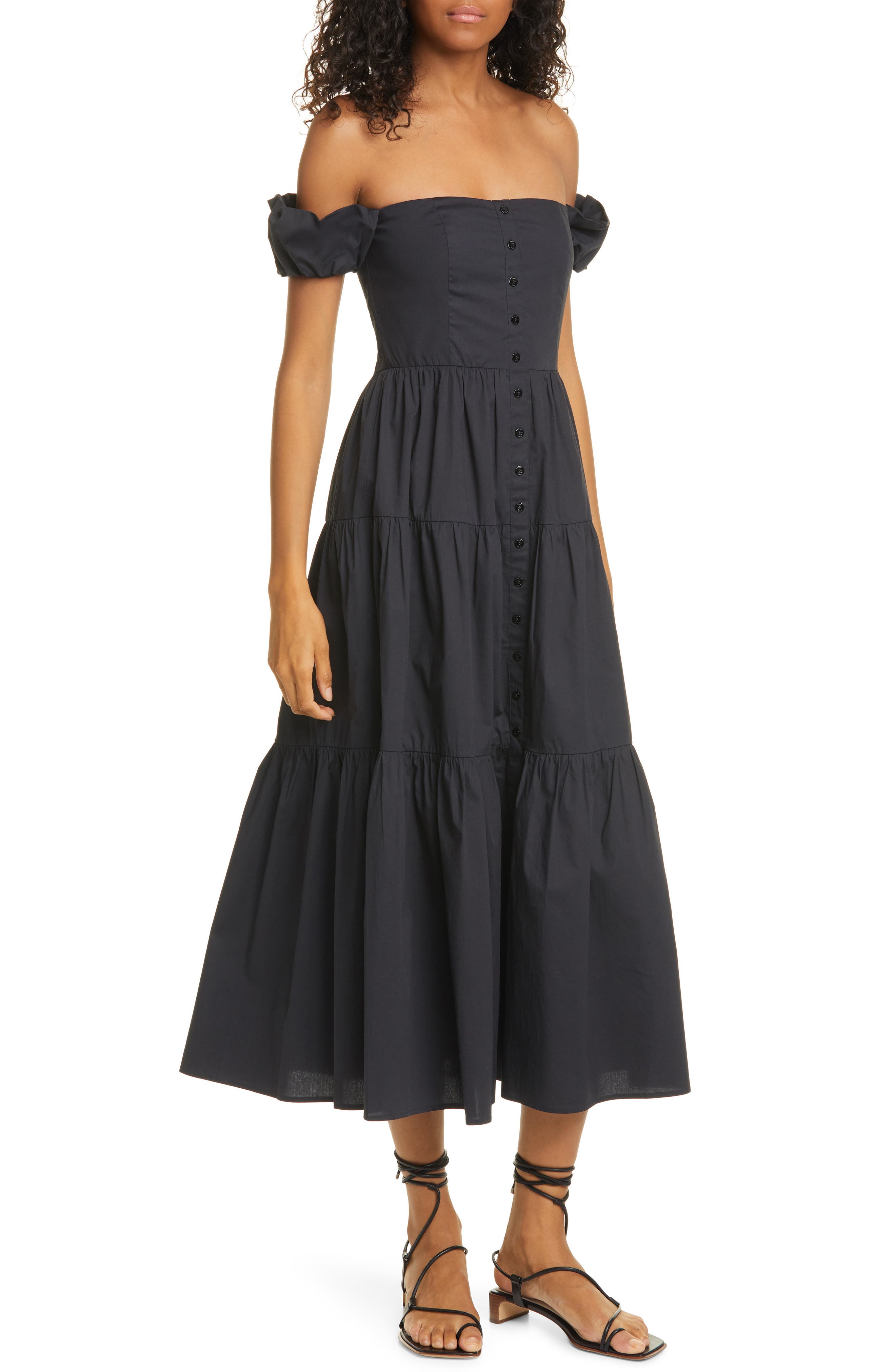 staud elio dress