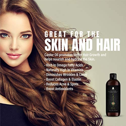 Pursonic Cold Pressed 100% Castor Oil 16 oz In Multicolor