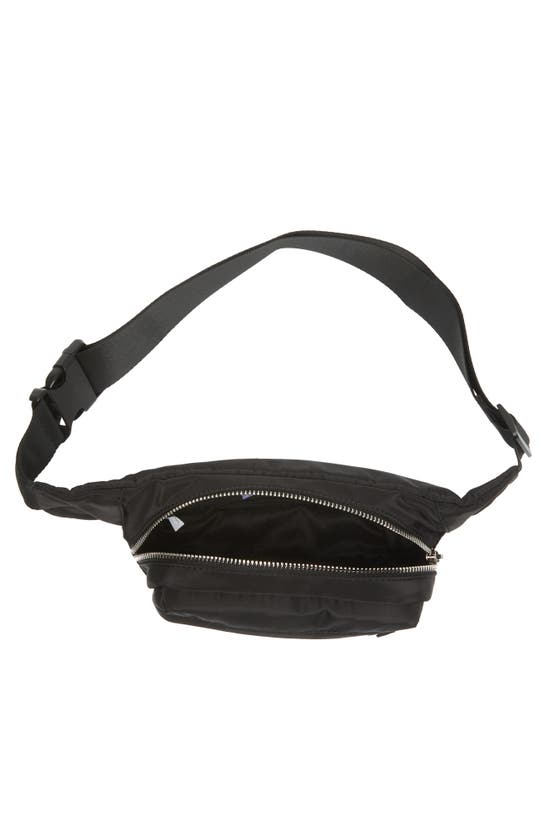Shop Madden Girl Nylon Belt Bag In Black