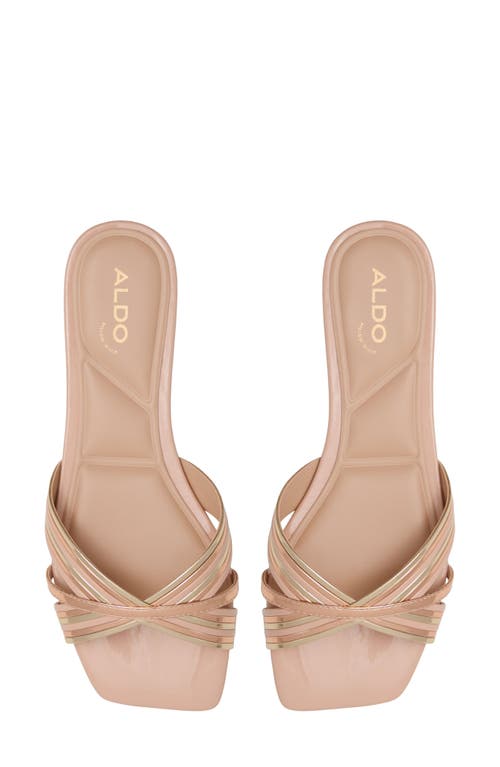 Shop Aldo Lota Slide Sandal In Bone