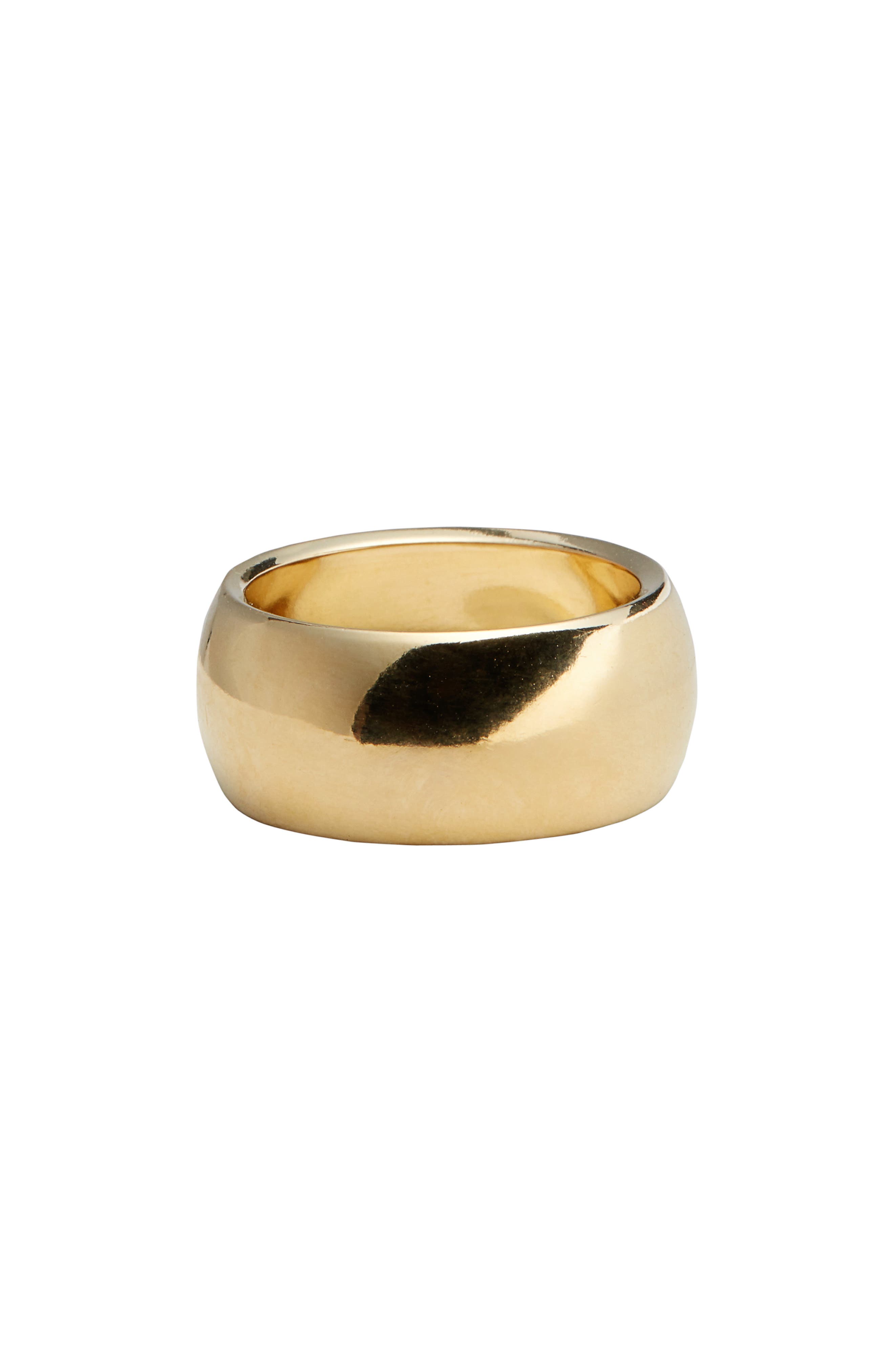 Laura Lombardi Luna Ring in Brass at Nordstrom, Size 7 Us
