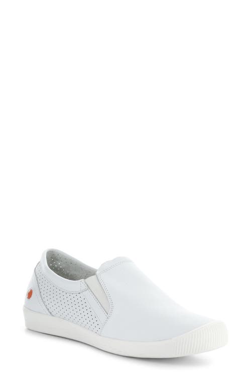 Iloa Sneaker in White Smooth