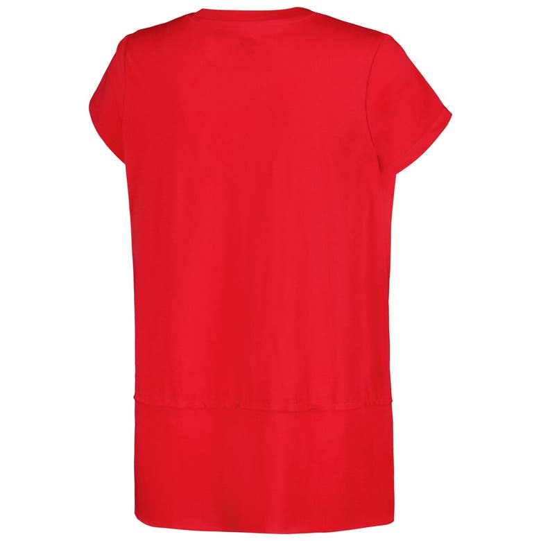 Shop G-iii 4her By Carl Banks Red Cincinnati Reds Cheer Fashion T-shirt