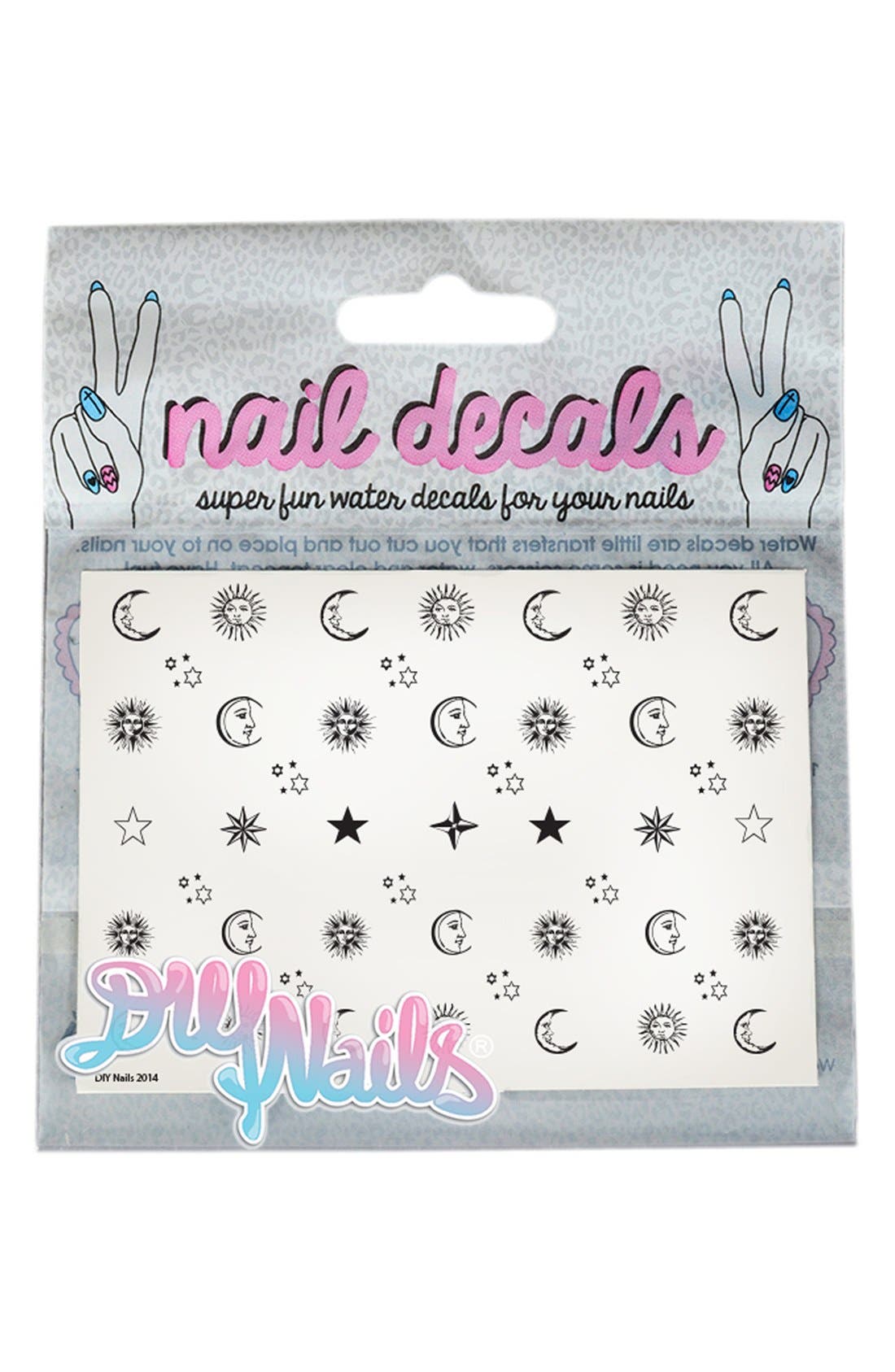 DIY Nails Celestial Nail Decals Nordstrom Exclusive Nordstrom
