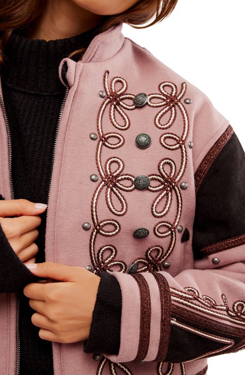 FREE PEOPLE FREE PEOPLE BOY BAND BOMBER JACKET