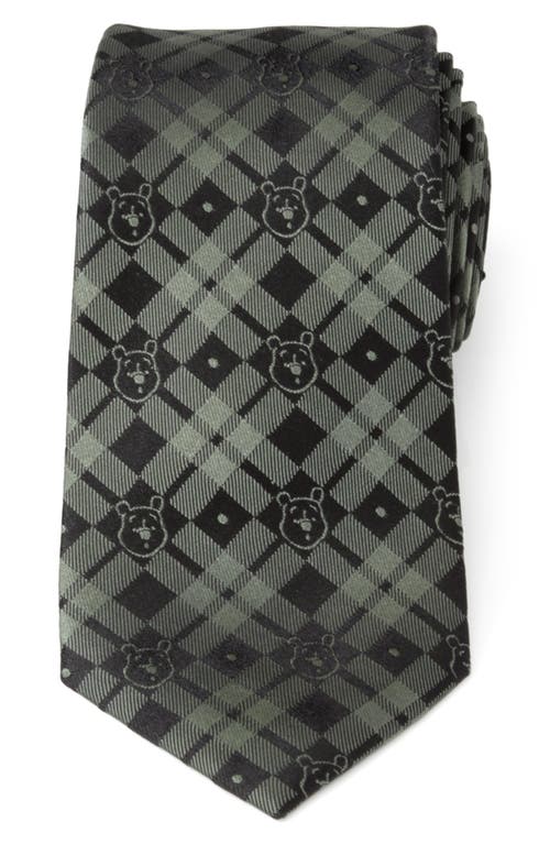 Cufflinks, Inc. Winnie the Pooh Plaid Silk Tie in Green at Nordstrom