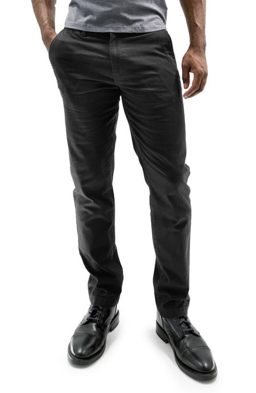 Devil-Dog Dungarees Performance Stretch Chino Pants Black at Nordstrom, X