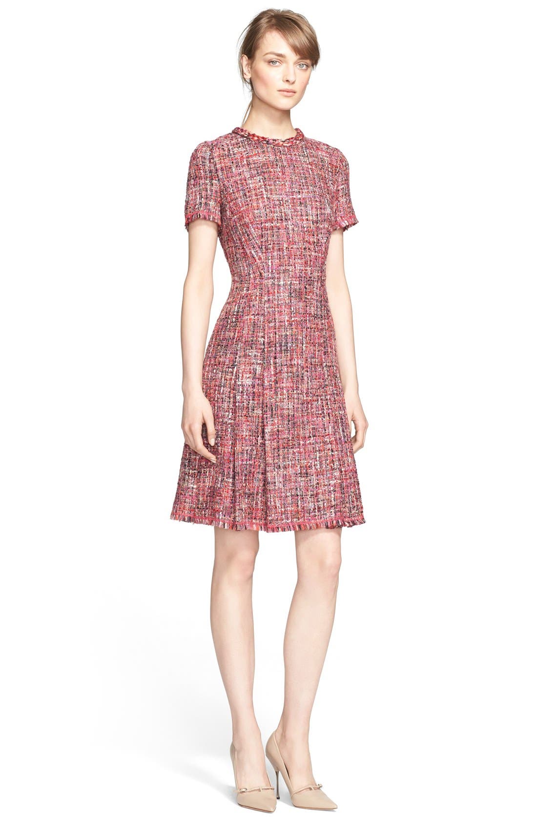 ESCADA Multicolor Tweed Dress Nordstrom