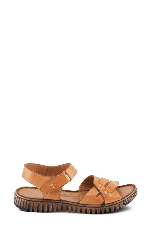 Spring Step Nochella Ankle Strap Sandal In Camel