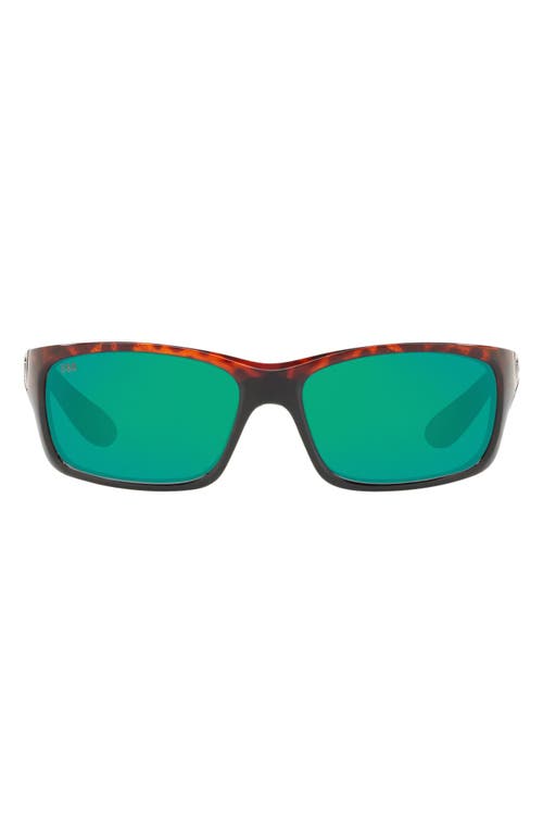 UPC 097963472388 product image for Costa Del Mar 62mm Waypoint Rectangluar Polaraized Sunglasses in Lite Tortoise a | upcitemdb.com