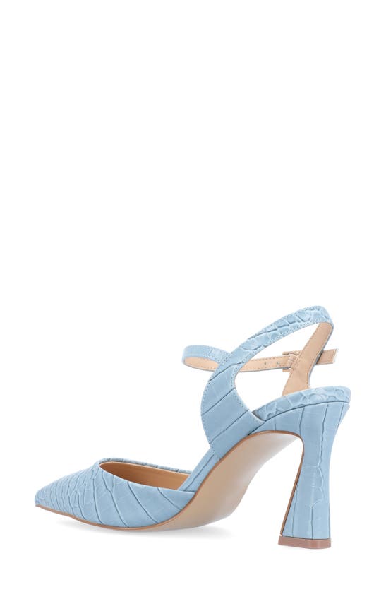 JOURNEE COLLECTION JOURNEE COLLECTION NIXEY CROC EMBOSSED PUMP