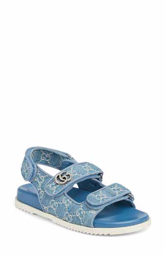 Gucci angelina fabric sandals hot sale