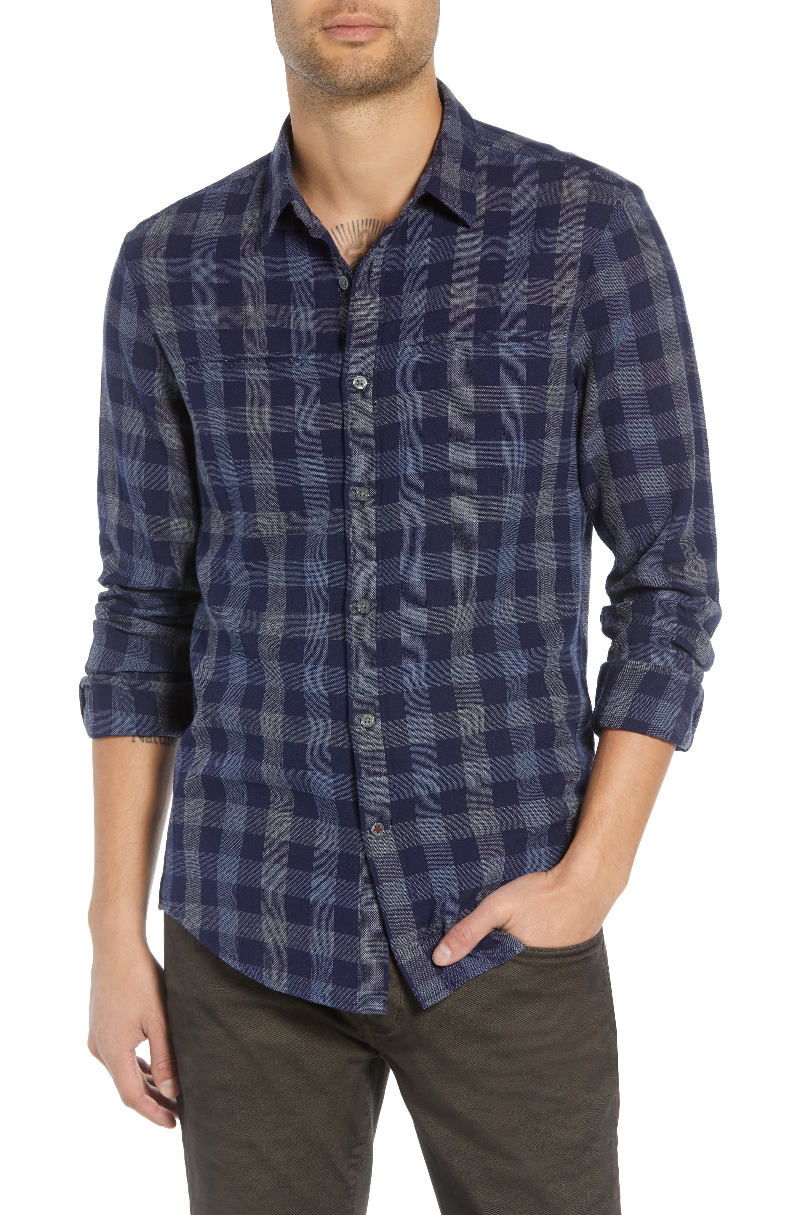 John Varvatos Casual Button-Down Shirts UPC & Barcode | upcitemdb.com