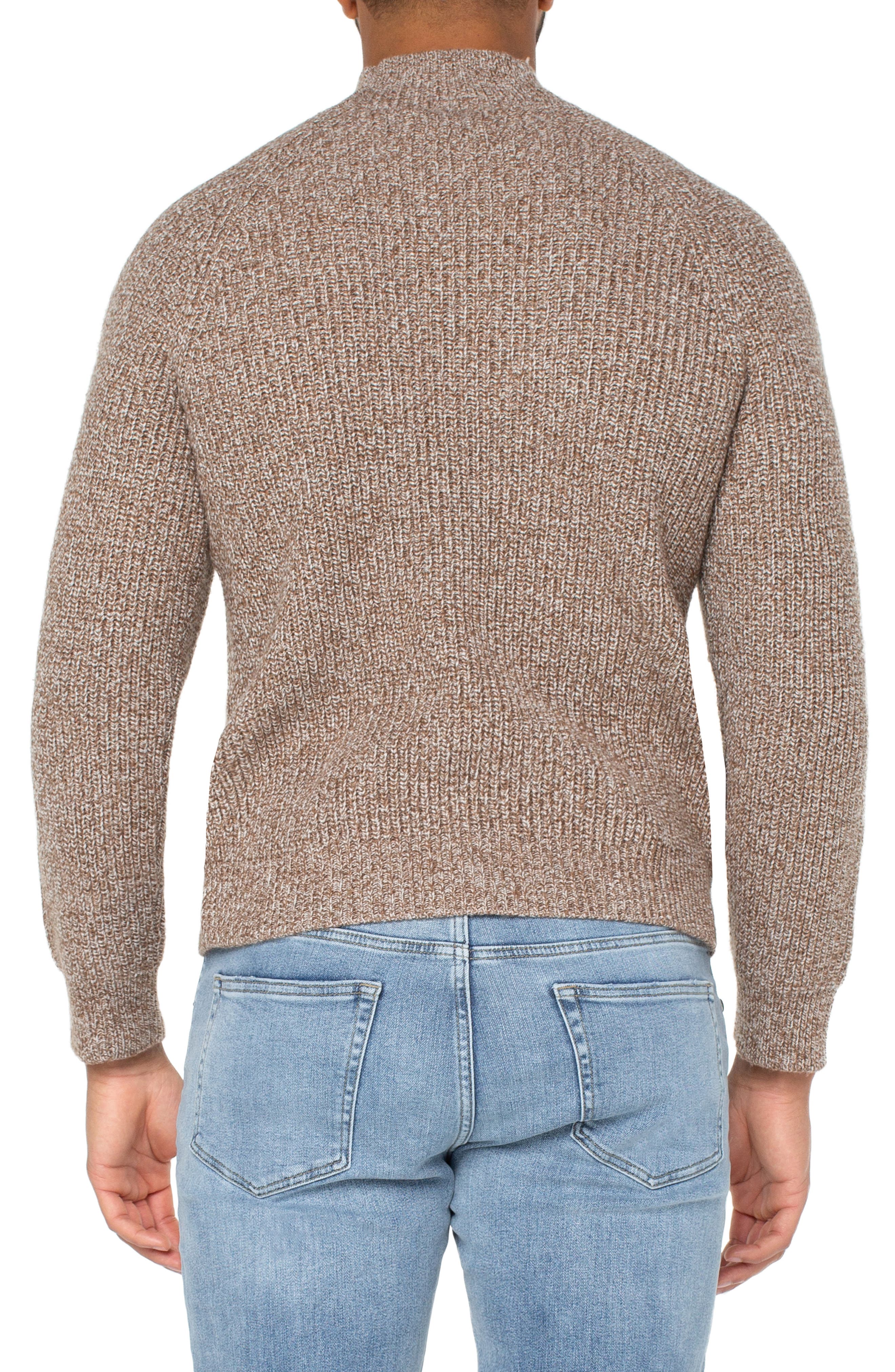 Shaker Stitch Mock Neck Sweater | Nordstrom