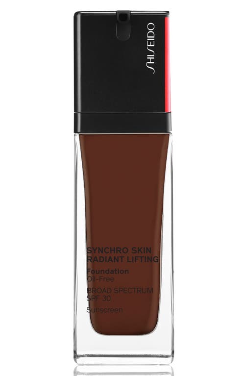 Shiseido Synchro Skin Radiant Lifting Foundation SPF 30 in 560 Obsidian at Nordstrom
