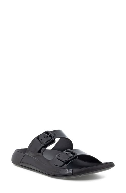 UPC 194891092838 product image for ECCO 2nd Cozmo Buckle Slide Sandal in Black at Nordstrom, Size 8-8.5Us | upcitemdb.com
