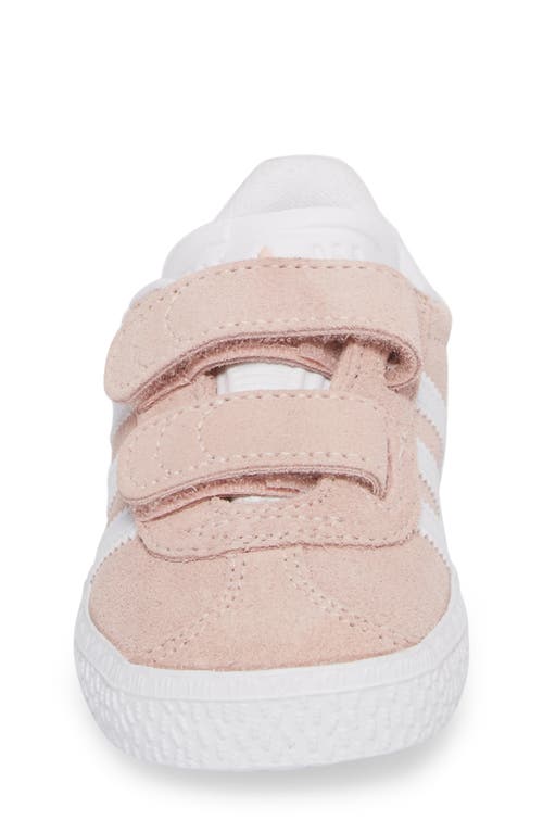 Shop Adidas Originals Adidas Gazelle Sneaker In Icey Pink/white/white