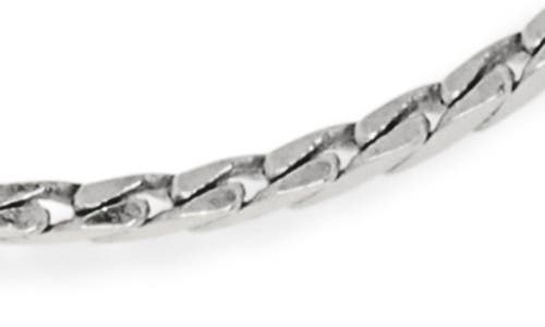 Miranda Frye Bowie Chain Necklace In Silver