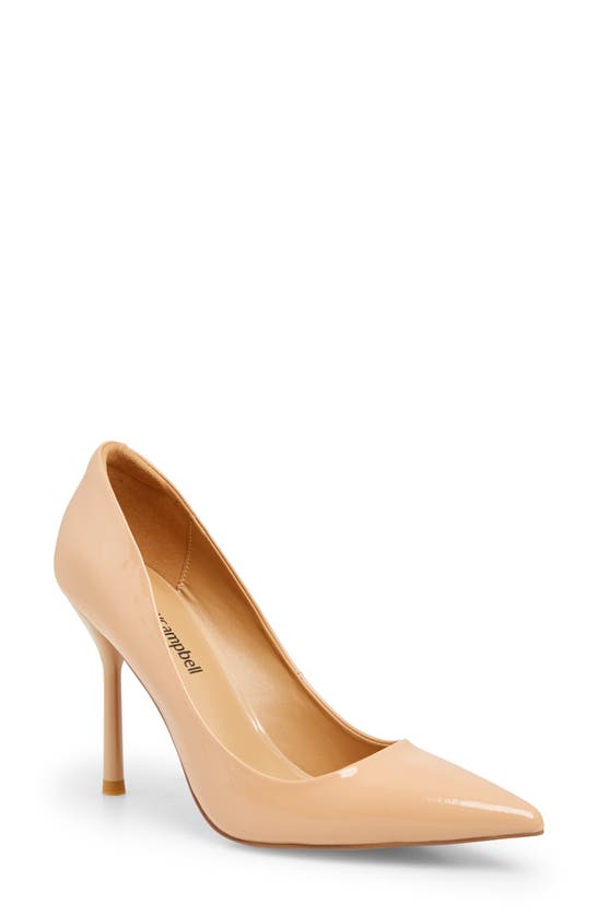 Jeffrey Campbell Nikia Pump In Dusty Nude Patent
