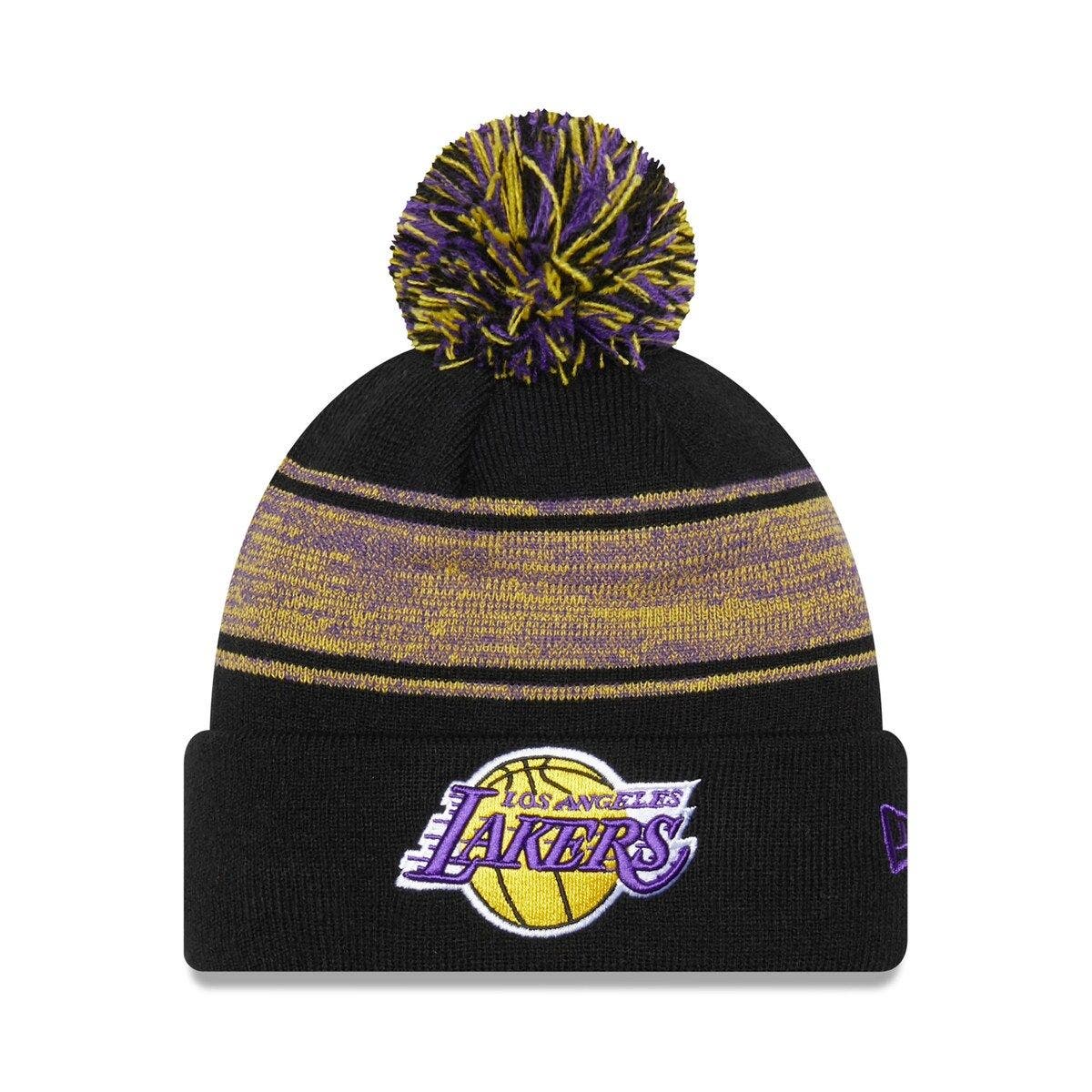 lakers winter hat