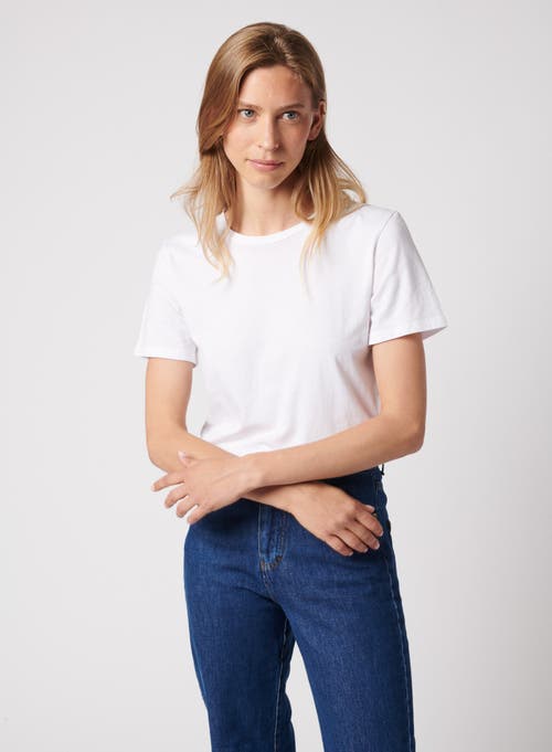 MAJESTIC MAJESTIC FILATURES COTTON 'SILK TOUCH' SHORT SLEEVE SEMI RELAXED CREWNECK T-SHIRT